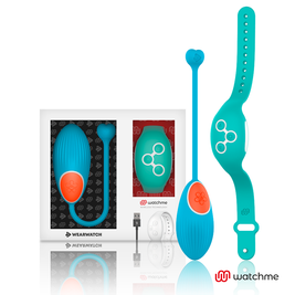 Wearwatch WatchMe Vibratore Telecomandato Blu Acquamarina Premium