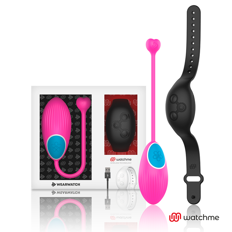 Wearwatch Tecnologia WatchMe Ovetto Vibrante Fucsia con Telecomando