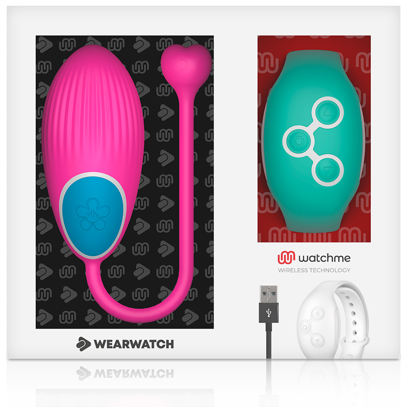 Wearwatch - Watchme Technology Uovo Telecomando Fucsia / Acqua Di Mare