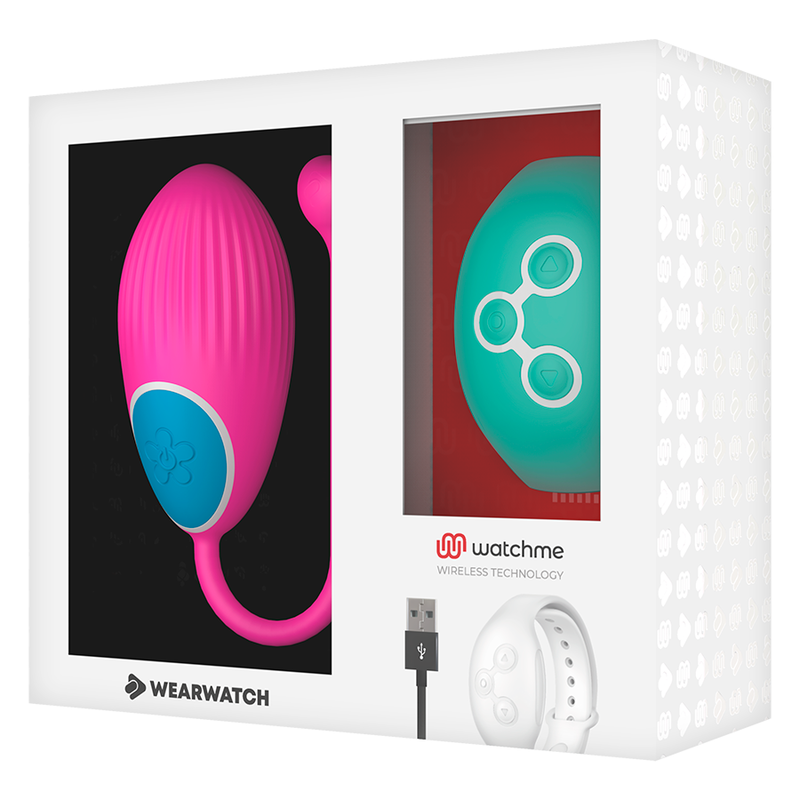 Wearwatch Vibratore Telecomandato Fucsia Acqua di Mare Premium - immagine 6