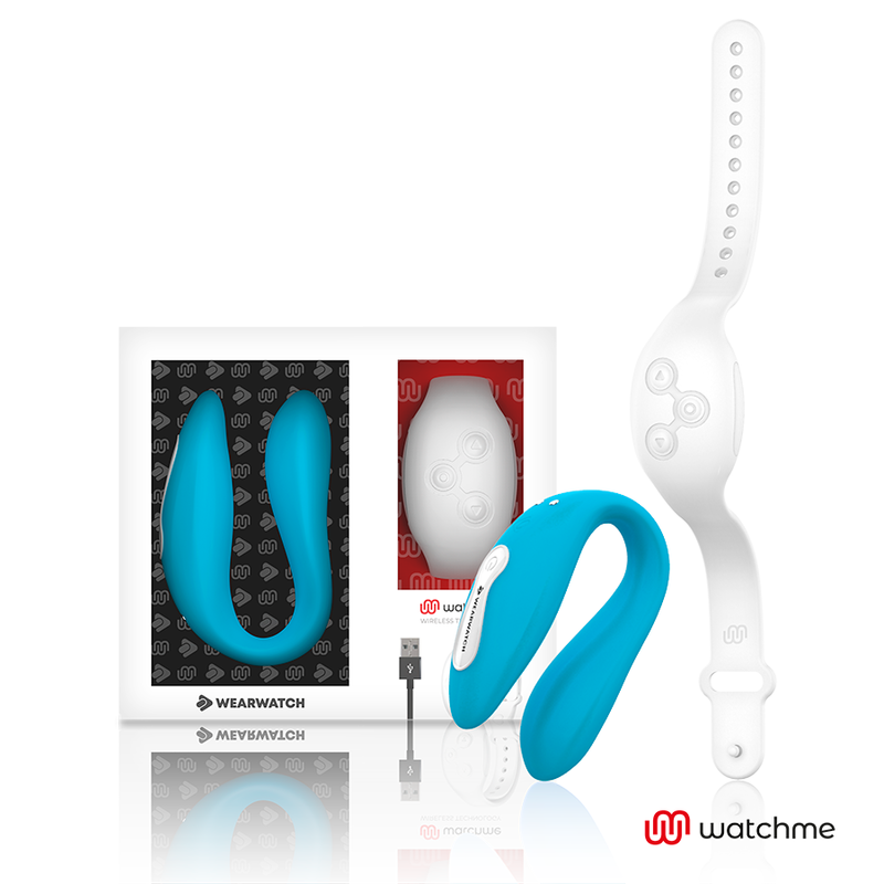 Wearwatch WatchMe Vibratore Premium Telecomandato Indigo/Snow