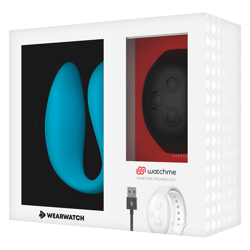 Wearwatch WatchMe Vibratore Doppia Tecnologia Telecomando Indigo - immagine 5