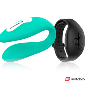 Wearwatch - Vibratore A Doppia Tecnologia Watchme Acquamarina / Jet