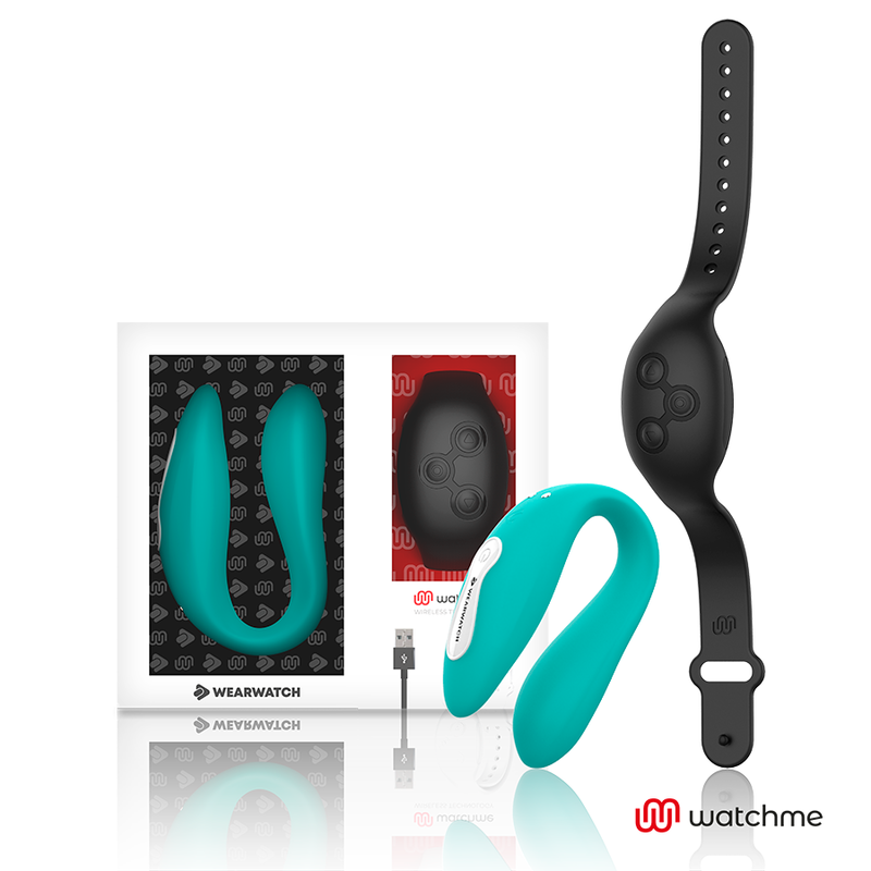 Wearwatch Orologio Vibratore Doppia Tecnologia Acquamarina