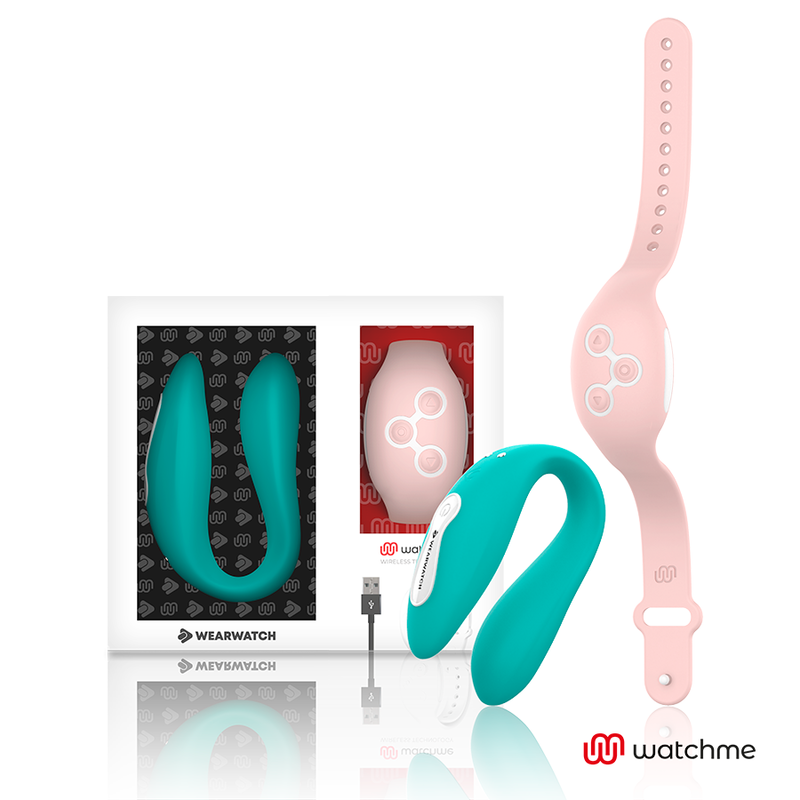 Wearwatch WatchMe Vibratore Doppia Tecnologia Acqua di Mare/Rosa