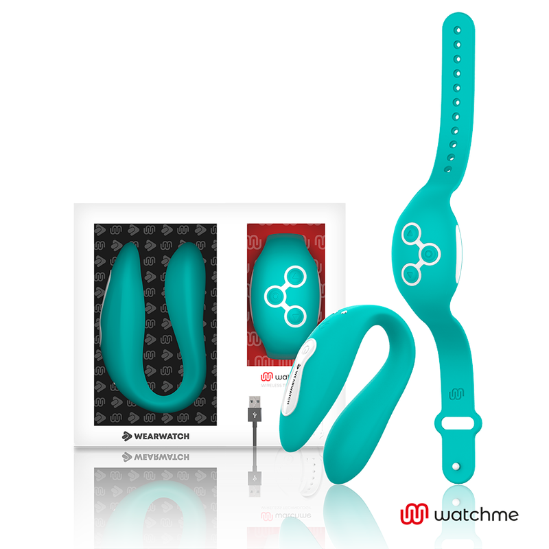 Wearwatch WatchMe Vibratore Doppia Tecnologia con Telecomando Verde