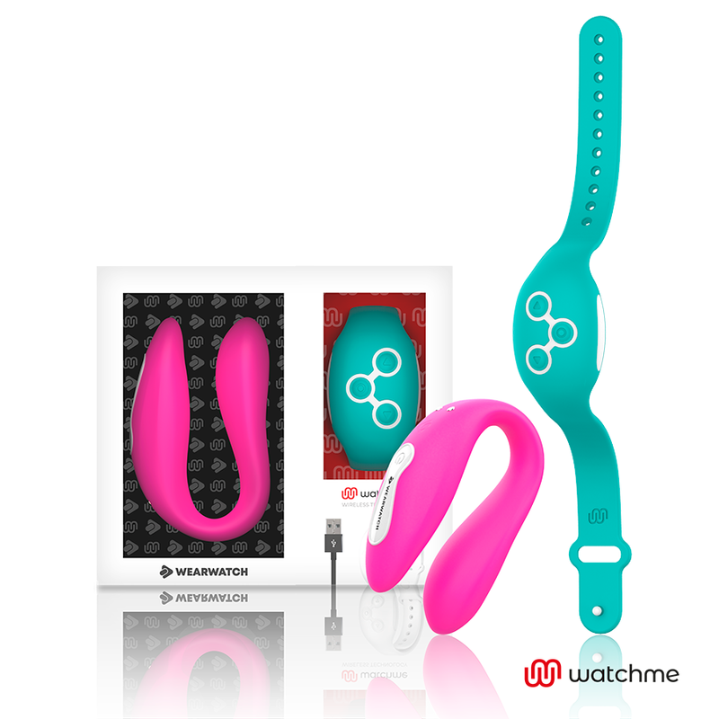 Wearwatch WatchMe Vibratore Doppia Tecnologia Fucsia Ricaricabile