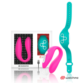 Wearwatch WatchMe Vibratore Doppia Tecnologia Fucsia Ricaricabile