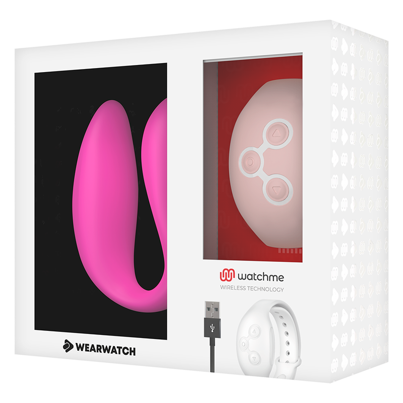 Wearwatch Vibratore Watchme Doppia Tecnologia Fucsia Rosa Premium - immagine 7