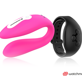 WEARWATCH - VIBRATORE WATCHME DOPPIA TECNOLOGIA FUCSIA/AZABACHE
