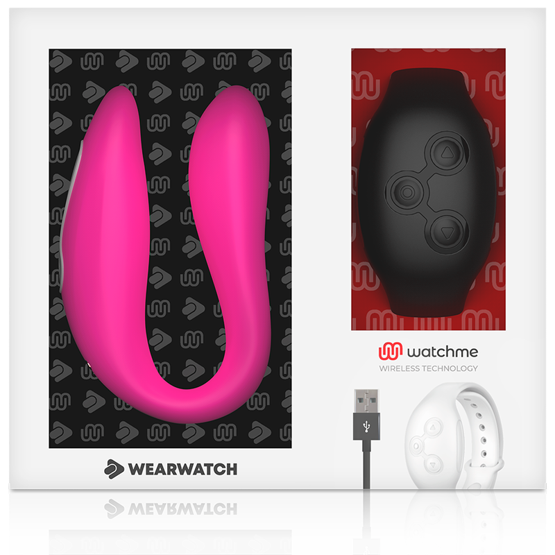 Wearwatch WatchMe Vibratore Doppia Tecnologia Fucsia con Telecomando - immagine 6