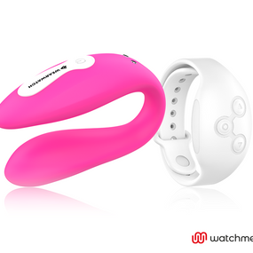 WEARWATCH - WATCHME VIBRATORE A DOPPIA TECNOLOGIA FUCSIA / NEVE