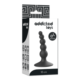 ADDICTED TOYS - ANAL SEXUAL PLUG 10 CM BLACK