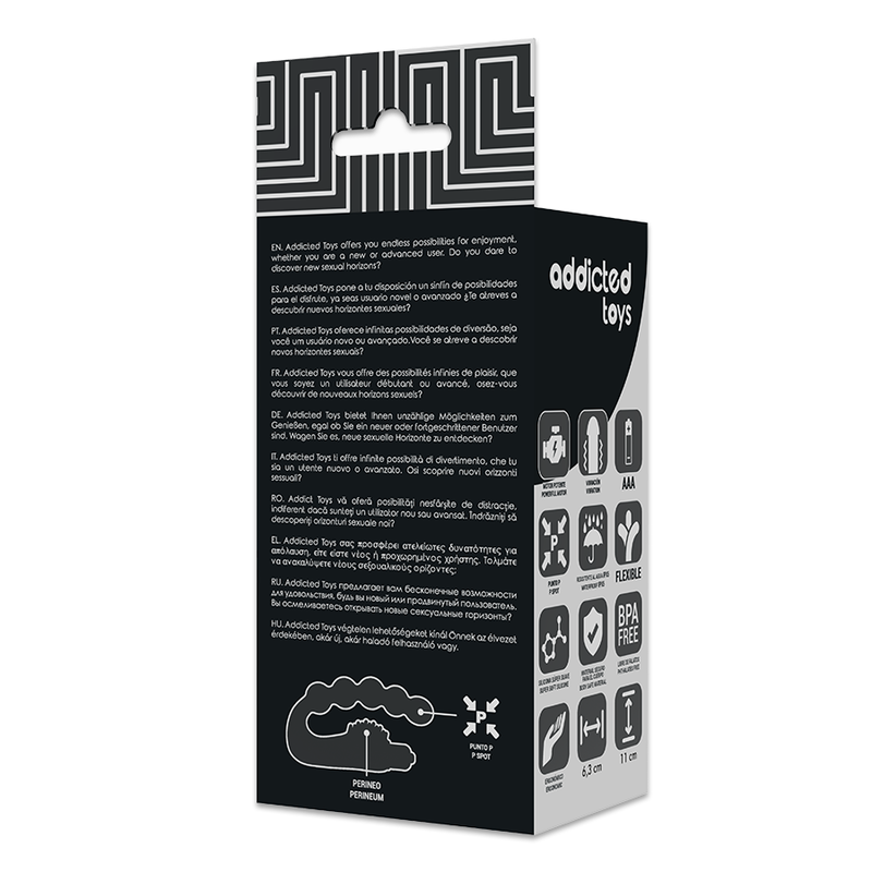 Addicted Toys - Massaggiatore Anale Prostatico Con Vibrazione