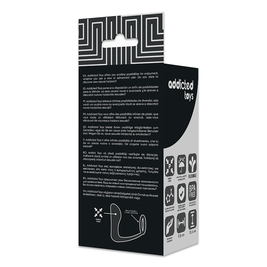 Addicted Toys - Plug Anale Con Anello In Silicone Nero