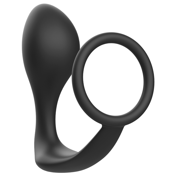 Addicted Toys - Plug Anale Con Anello In Silicone Nero