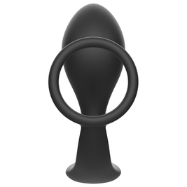 Addicted Toys - Plug Anale Con Anello In Silicone Nero