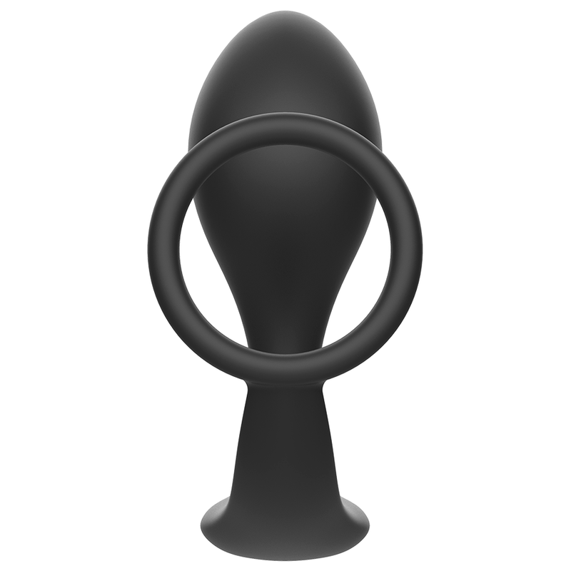 Addicted Toys - Plug Anale Con Anello In Silicone Nero