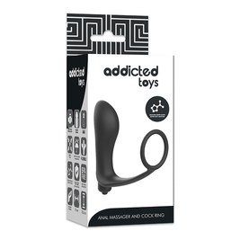 Addicted Toys - Plug Anale Vibrante Con Anello Per Il Pene
