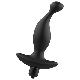 Addicted Toys - Massaggiatore Anale Con Vibrazione Nera Modello 1