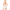 PENTHOUSE - SWEET BEAST BABYDOLL ROSA L/XL